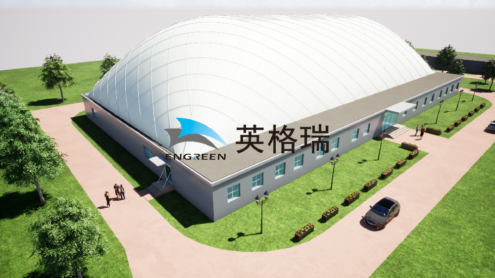 氣膜建筑膜面意外破損漏氣怎么辦？