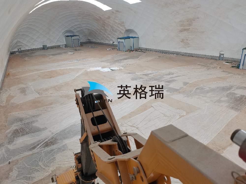 建筑人過冬救星！基坑氣膜一蓋，零下 10℃也能正常施工！