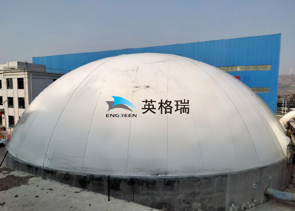 筑牢污水治理環保屏障 我司氣膜污水池項目順利竣工投用